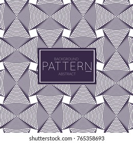 Abstract geometric vector pattern. Monochrome creative stylish texture. Abstract minimal backdrop for wallpaper, web design, textile, decor, cover template. Dark blue on white.