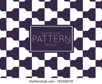 Abstract geometric vector pattern. Monochrome creative stylish texture. Abstract minimal backdrop for wallpaper, web design, textile, dÃ©cor, cover template. Dark blue on white.