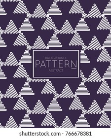 Abstract geometric vector pattern. Monochrome creative stylish texture. Abstract minimal backdrop for wallpaper, web design, textile, dÃ©cor, cover template. Dark blue on white.