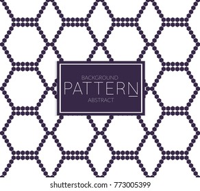 Abstract geometric vector pattern. Monochrome creative stylish texture. Abstract minimal backdrop for wallpaper, web design, textile, dÃ©cor, cover template. Dark blue on white.