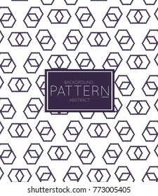 Abstract geometric vector pattern. Monochrome creative stylish texture. Abstract minimal backdrop for wallpaper, web design, textile, dÃ©cor, cover template. Dark blue on white.