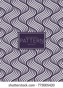 Abstract geometric vector pattern. Monochrome creative stylish texture. Abstract minimal backdrop for wallpaper, web design, textile, dÃ©cor, cover template. Dark blue on white.
