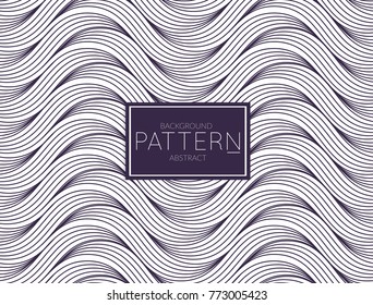 Abstract geometric vector pattern. Monochrome creative stylish texture. Abstract minimal backdrop for wallpaper, web design, textile, dÃ©cor, cover template. Dark blue on white.
