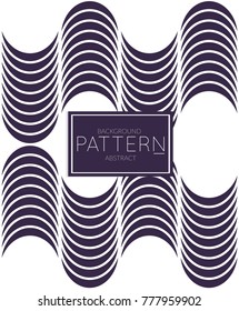 Abstract geometric vector pattern. Monochrome creative stylish texture. Abstract minimal backdrop for wallpaper, web design, textile, dÃ©cor, cover template. Dark blue on white.