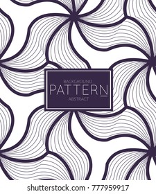 Abstract geometric vector pattern. Monochrome creative stylish texture. Abstract minimal backdrop for wallpaper, web design, textile, dÃ©cor, cover template. Dark blue on white.