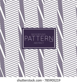 Abstract geometric vector pattern. Monochrome creative stylish texture. Abstract minimal backdrop for wallpaper, web design, textile, cover template. Dark blue on white.