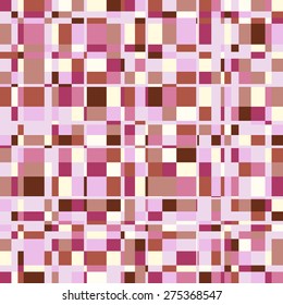 Abstract geometric vector pink background. Illustration for web design, prints etc. Rectangles backdrop.