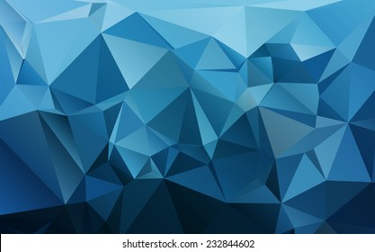 Abstract geometric vector polygon background