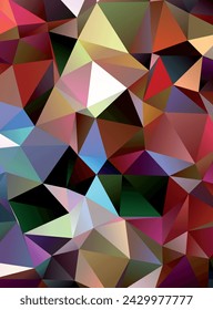 Abstract geometric vector polygon background