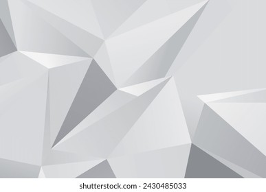 Abstract geometric vector polygon background