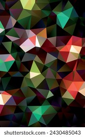 Abstract geometric vector polygon background