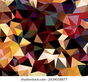 Abstrakter geometrischer Vektorpolygonhintergrund