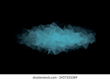 Abstract geometric vector polygon background