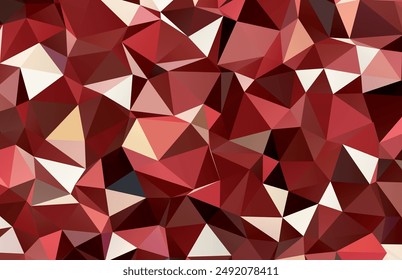 Abstract geometric vector polygon background