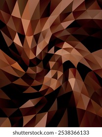 Vetor geométrico abstrato polígono fundo