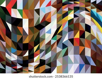 Abstract geometric vector polygon background