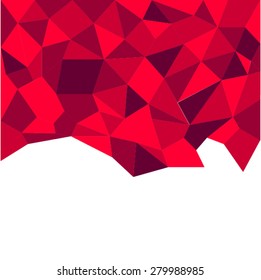 Abstract geometric vector polygon background.illustrator