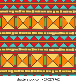 abstract geometric vector seamless pattern