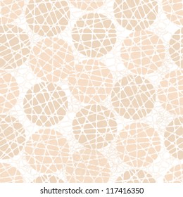 Abstract geometric vector seamless texture, background mosaic.