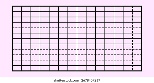 Vetor geométrico abstrato fundo técnico com padrão de grade.