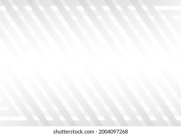 Abstrakter, geometrischer, weißer und grauer Hintergrund