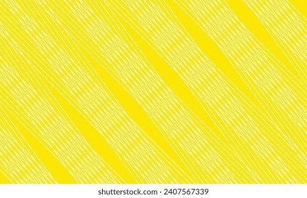 arte de patrón de línea de mezcla vertical geométrica abstracta sobre amarillo.