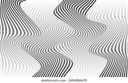 abstract geometric vertical gradient oblique wave line pattern.