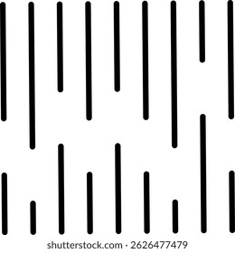 abstract geometric vertical line pattern vector art.abstract simple modern black half color short vertical line pattern art