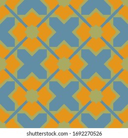 Abstract geometric vintage background. Pattern seamless elegant design.