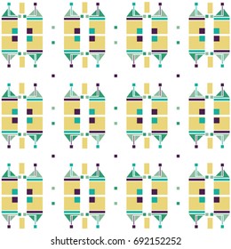 Abstract geometric. vintage texture. seamless vector. patterns background Vector illustration. Structure vintage.Structure geometric.