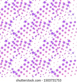 Abstract geometric violet halftone seamless pattern. Hipster fashion design print halftone background. Modern stylish texture. Repeating tiles from small triangles. 
