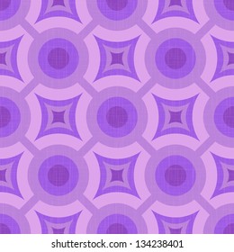 Abstract geometric violet seamless ornament pattern