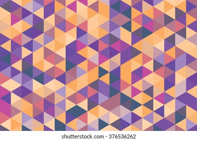 Abstract Geometric Wallpaper Illustration 
