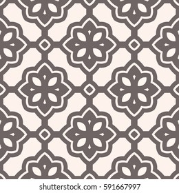 Abstract Geometric Wallpaper. Latticework Seamless Pattern.