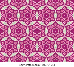 abstract geometric wallpaper pattern seamless background. Vector illustration