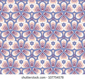 abstract geometric wallpaper pattern seamless background. Vector illustration