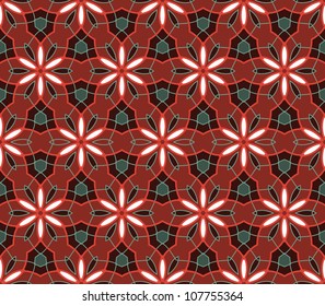 abstract geometric wallpaper pattern seamless background. Vector illustration