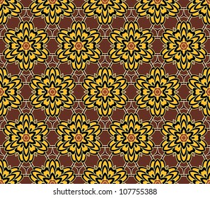 abstract geometric wallpaper pattern seamless background. Vector illustration