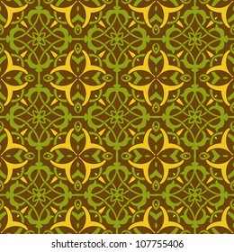 abstract geometric wallpaper pattern seamless background. Vector illustration