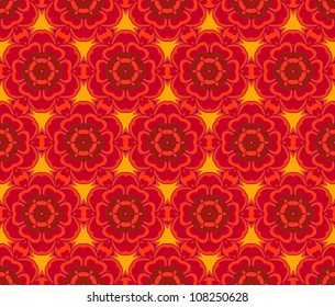 abstract geometric wallpaper pattern seamless background. Vector illustration