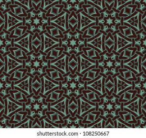 abstract geometric wallpaper pattern seamless background. Vector illustration