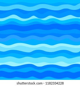 Abstract geometric wallpaper of the surface. Cute sea background. Bright colors. Pattern with lines and waves. Multicolored texture. Decorative style. Dinamic texture. Doodle for design