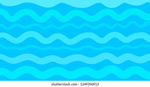 Abstract Geometric Wallpaper Surface Wavy Sea Stock Vector (Royalty ...