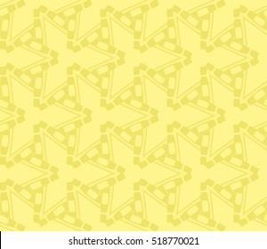 Abstract geometric wallpaper. vector. yellow