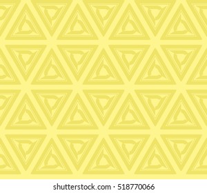 Abstract geometric wallpaper. vector. yellow