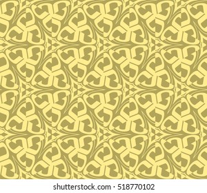 Abstract geometric wallpaper. vector. yellow