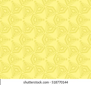 Abstract geometric wallpaper. vector. yellow