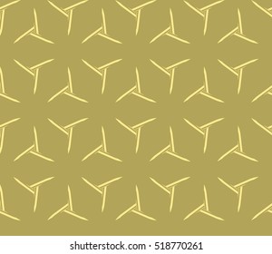Abstract geometric wallpaper. vector. yellow