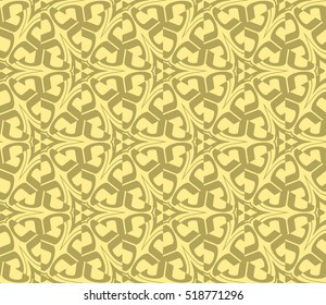 Abstract geometric wallpaper. vector. yellow