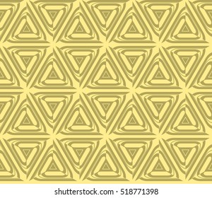 Abstract geometric wallpaper. vector. yellow